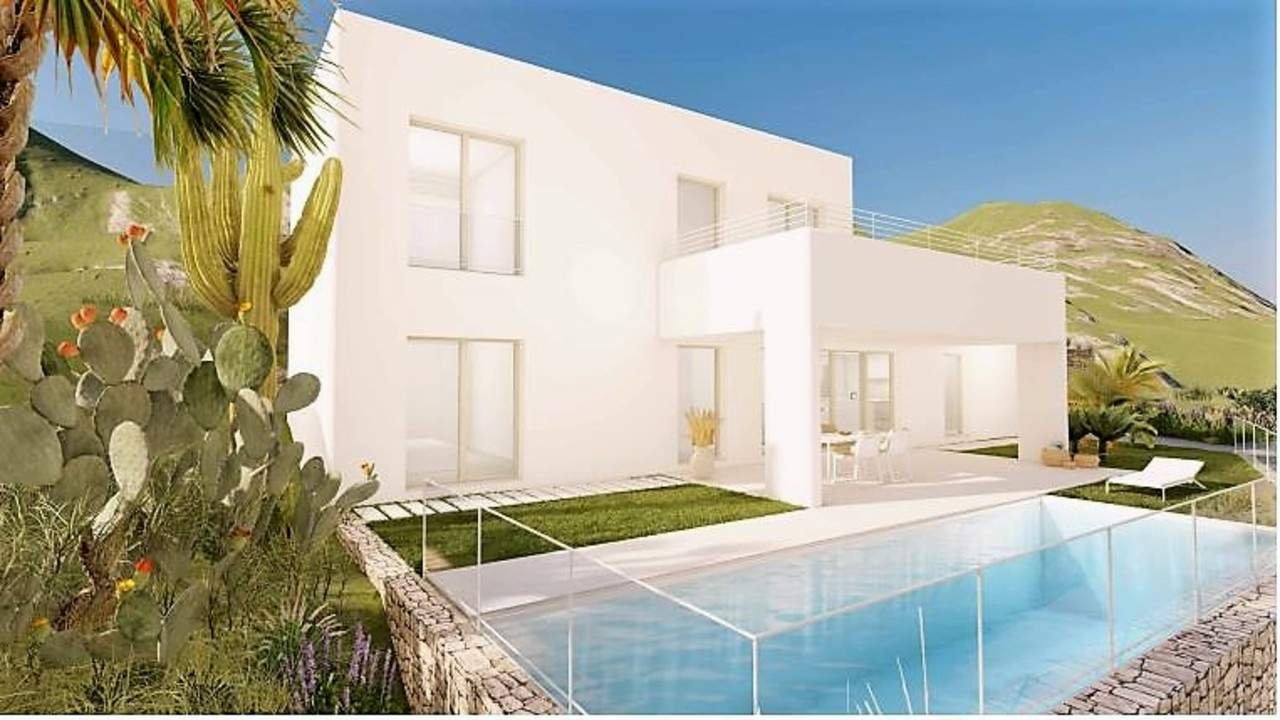 Fantastic Ibiza-Style new build project for sale in La Sella Golf Resort, Costa Blanca.This appealing new build project is located on an elevated p...