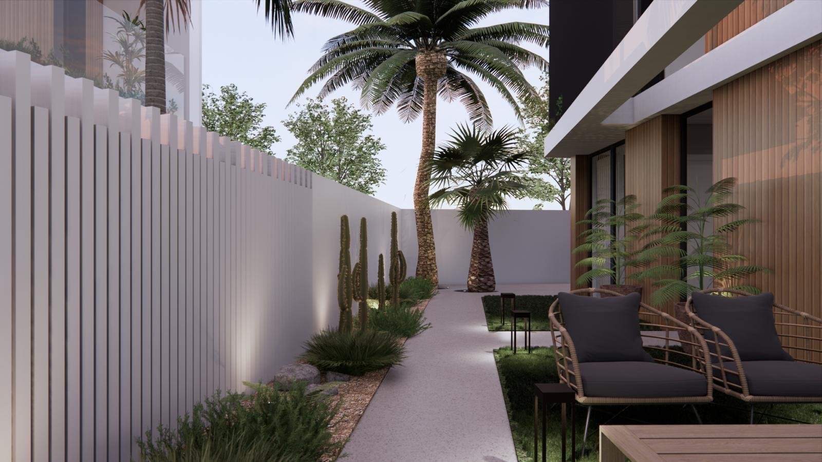  Complex of 4 villas in Pilar de la Horadada 400 meters from the Mediterranean beaches with 3 bedrooms and 3 bathrooms built from 197.51 m2. The vi...