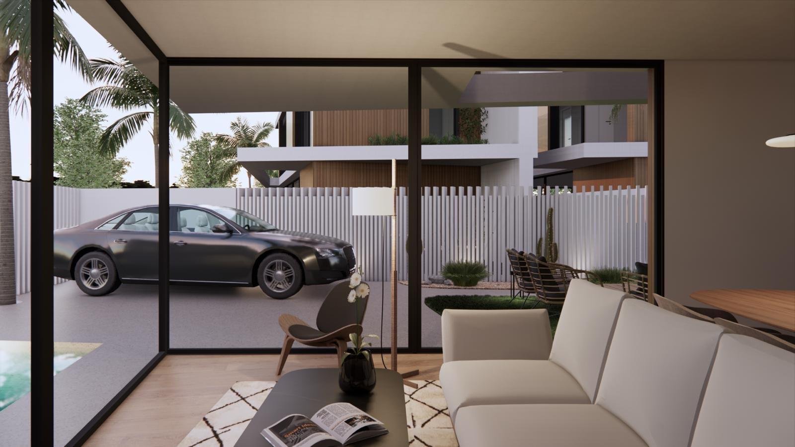  Complex of 4 villas in Pilar de la Horadada 400 meters from the Mediterranean beaches with 3 bedrooms and 3 bathrooms built from 197.51 m2. The vi...