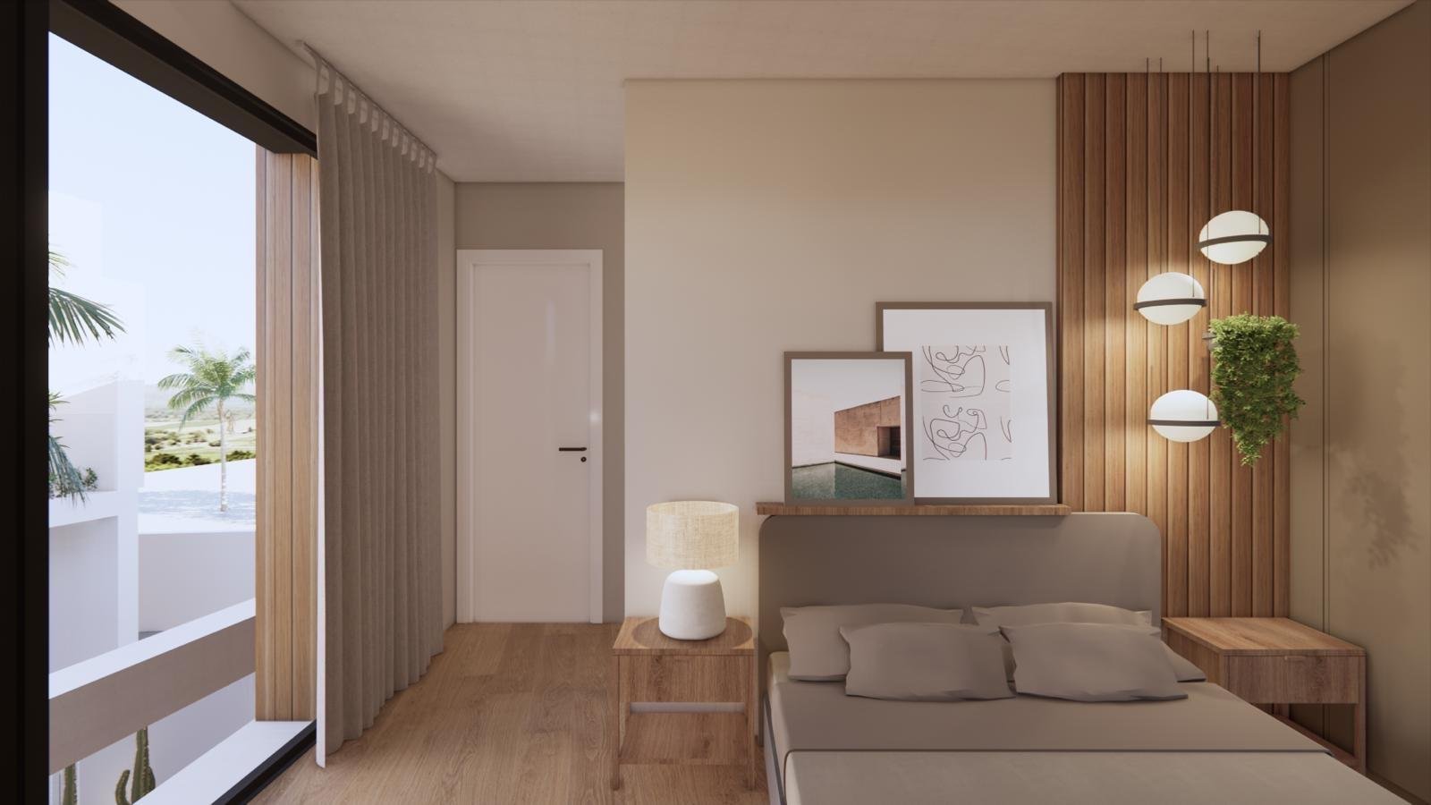  Complex of 4 villas in Pilar de la Horadada 400 meters from the Mediterranean beaches with 3 bedrooms and 3 bathrooms built from 197.51 m2. The vi...