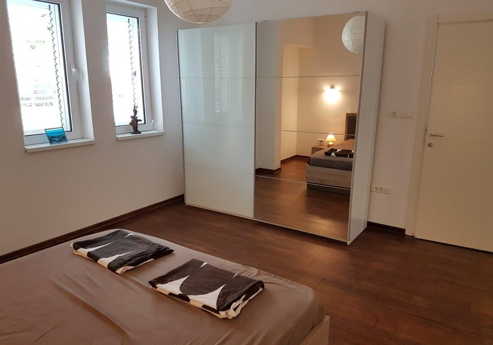 Boka Kotorska Bay, Herceg Novi. New apartment with two bedrooms "Danko".Distance to the sea 200m.sea ​​viewArea 105 sq.m., including:- living area ...