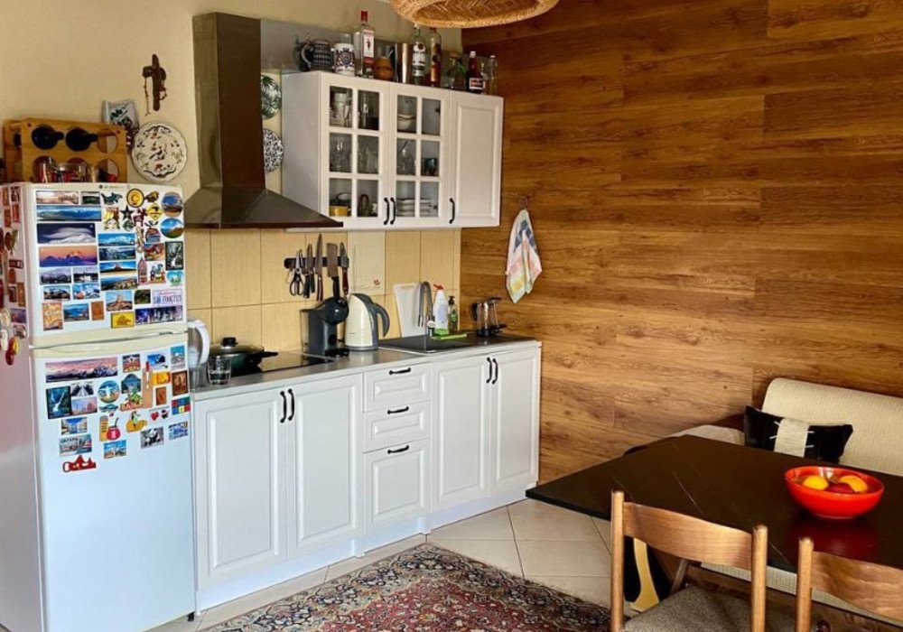 Budva, Markovici district.One bedroom apartment with panoramic sea and Budva viewsThe distance to Budva is 5 km.The area is 52 sq.m.Second floorAdd...