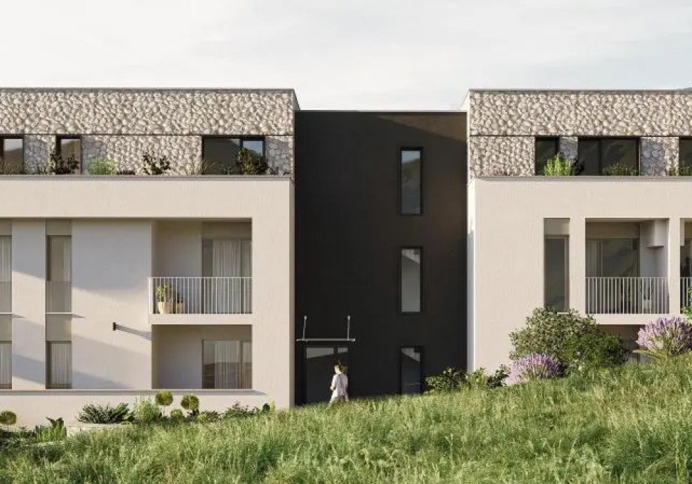 The Budva Riviera. A new luxury residential complex under constructionThe distance to the sea is 3 kmThe complex consists of several housesThe firs...