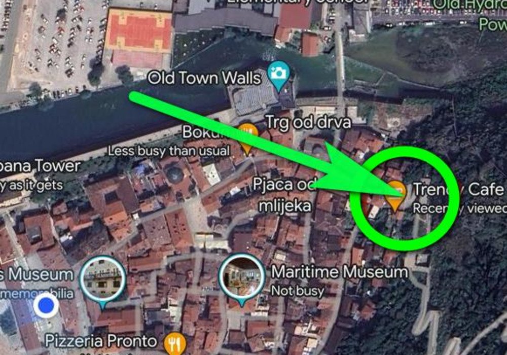 Kotor, the historical center is the Old Town. Two-level business premisesThe room is located in a busy placeTwo levelsThe total area of the interio...