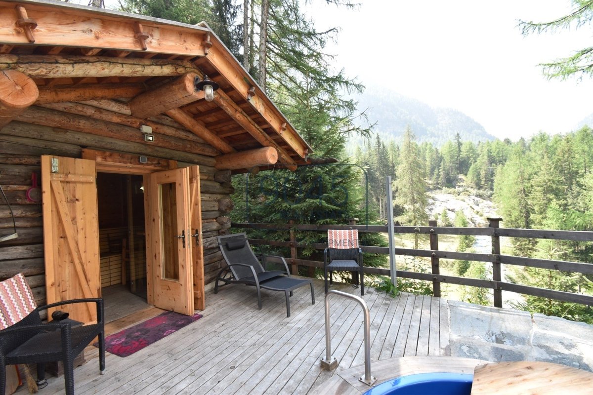 Chalet mit Sauna mitten in der Natur im Martelltal - Südtirol