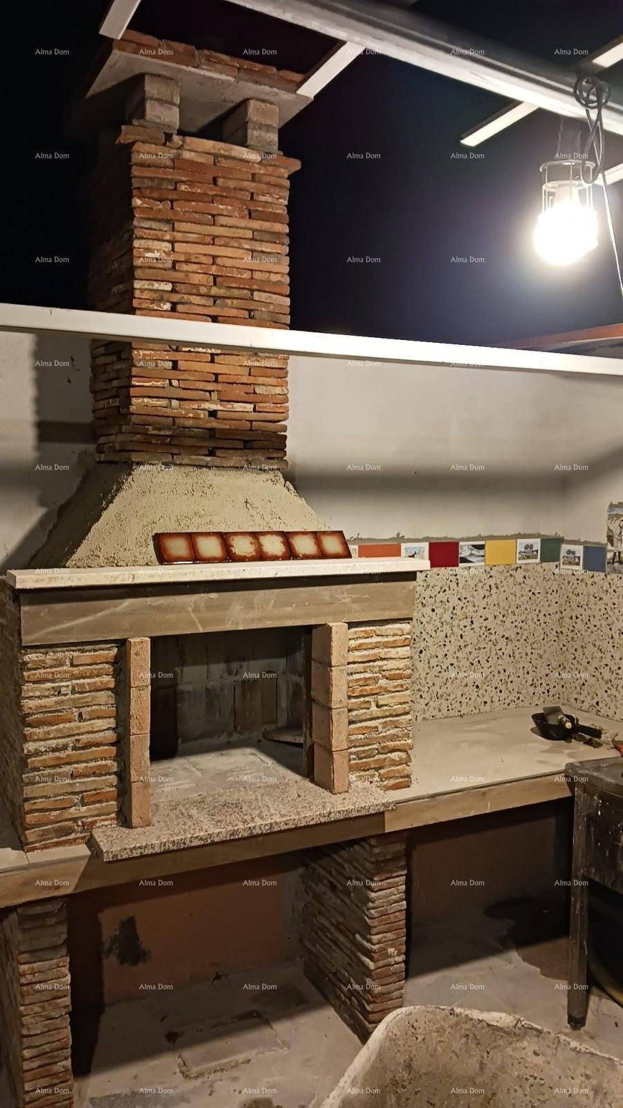 Haus Rovinj – Erdgeschosswohnung mit Pool und großem Grundstück (68 m²)