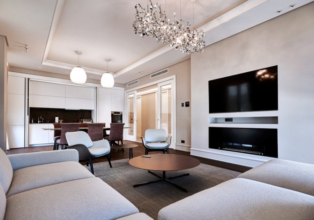 The house has a total of 20 apartments of the following format:- eleven one-bedroom apartments with a total area of 63, 65, 67, 75, 95 square meter...