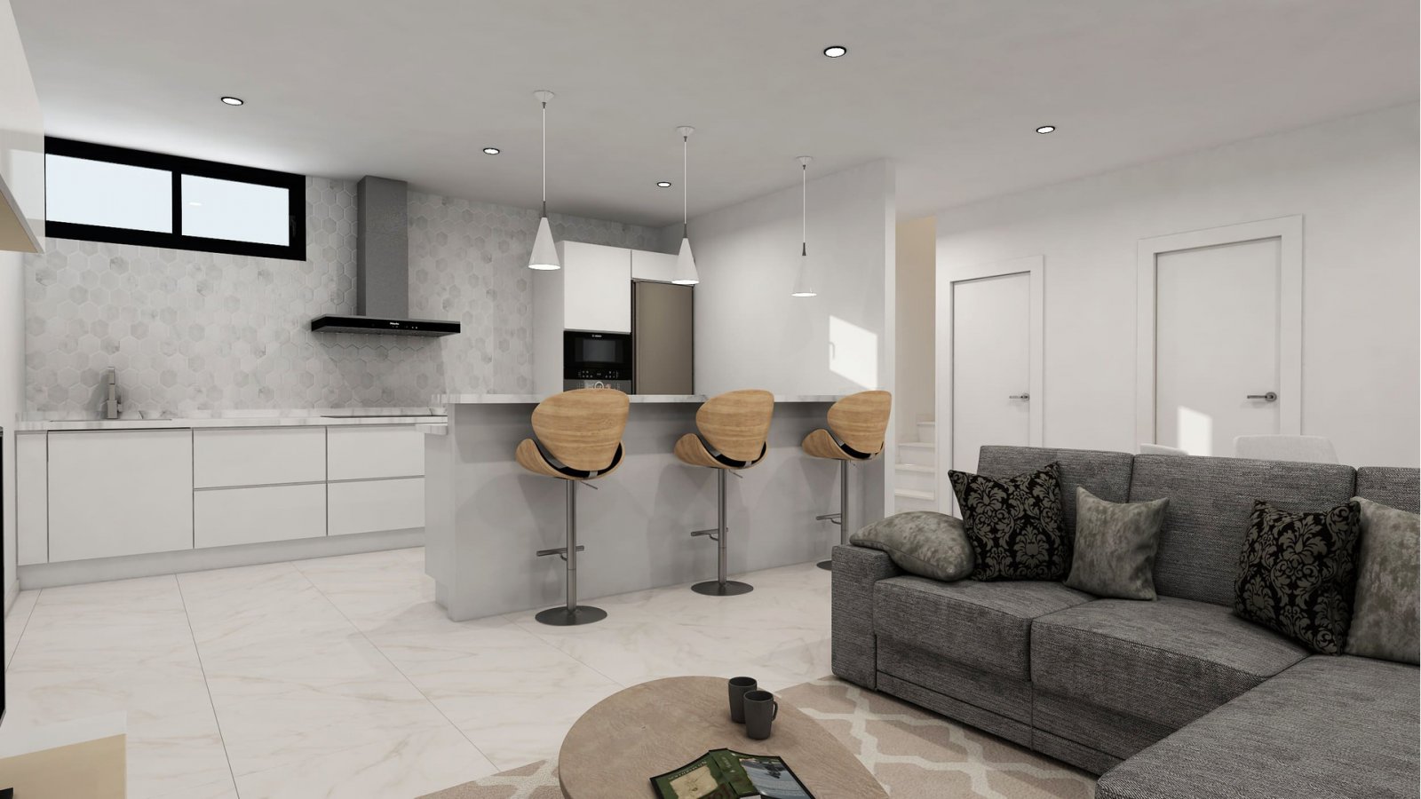 By purchasing real estate in Spain you acquire the resident status there.Our company provides legal and financial support during your purchase and sal