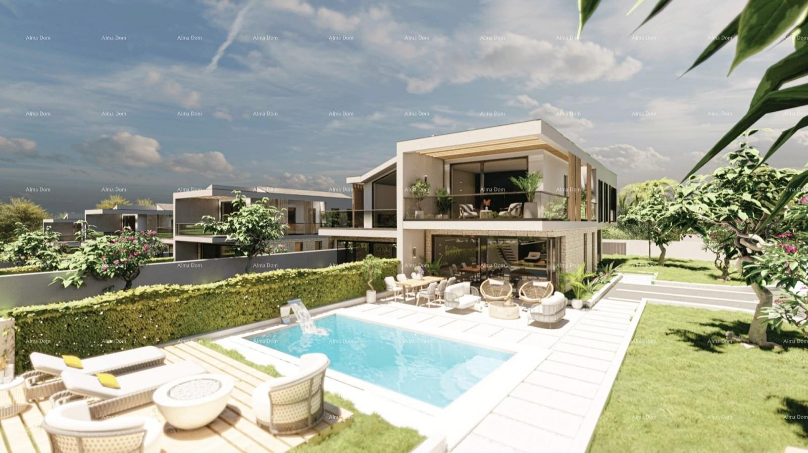 Haus Verkauf moderner Villen in einer wunderschönen Wohngegend, Umag