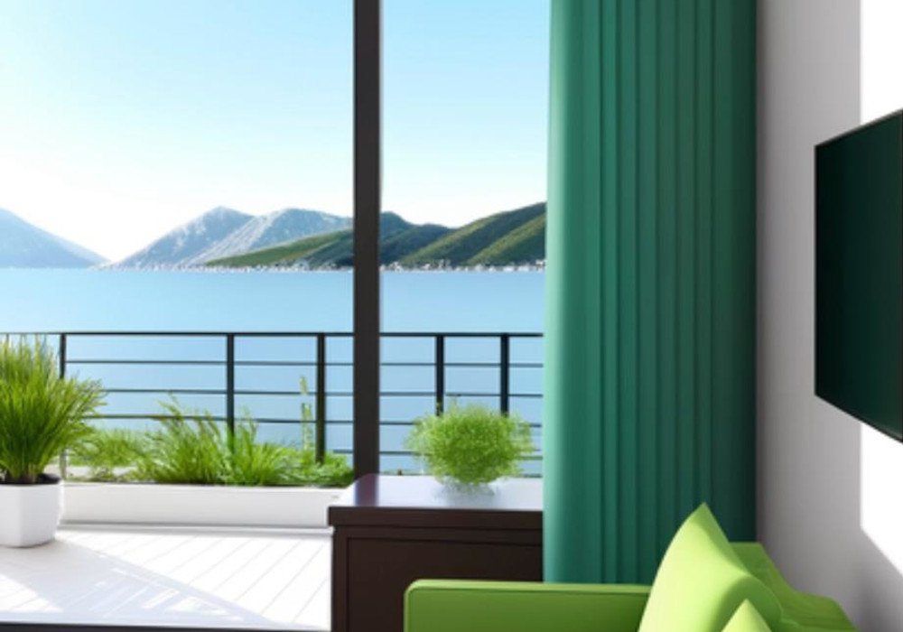 Tivat. Centre. A new luxury residential complex of six buildingsThere are 172 apartments in the complexThe area of the apartments is from 24 sq.m. ...