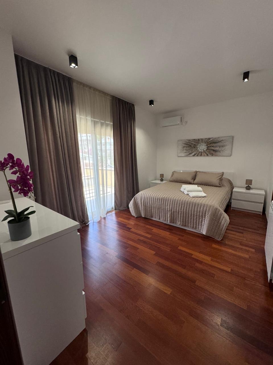 ‍LOCATIONThis villa is located in Bar Municipality, 15km away from the city center. The sea and the beach are 500m away from the villa. Podgorica a...