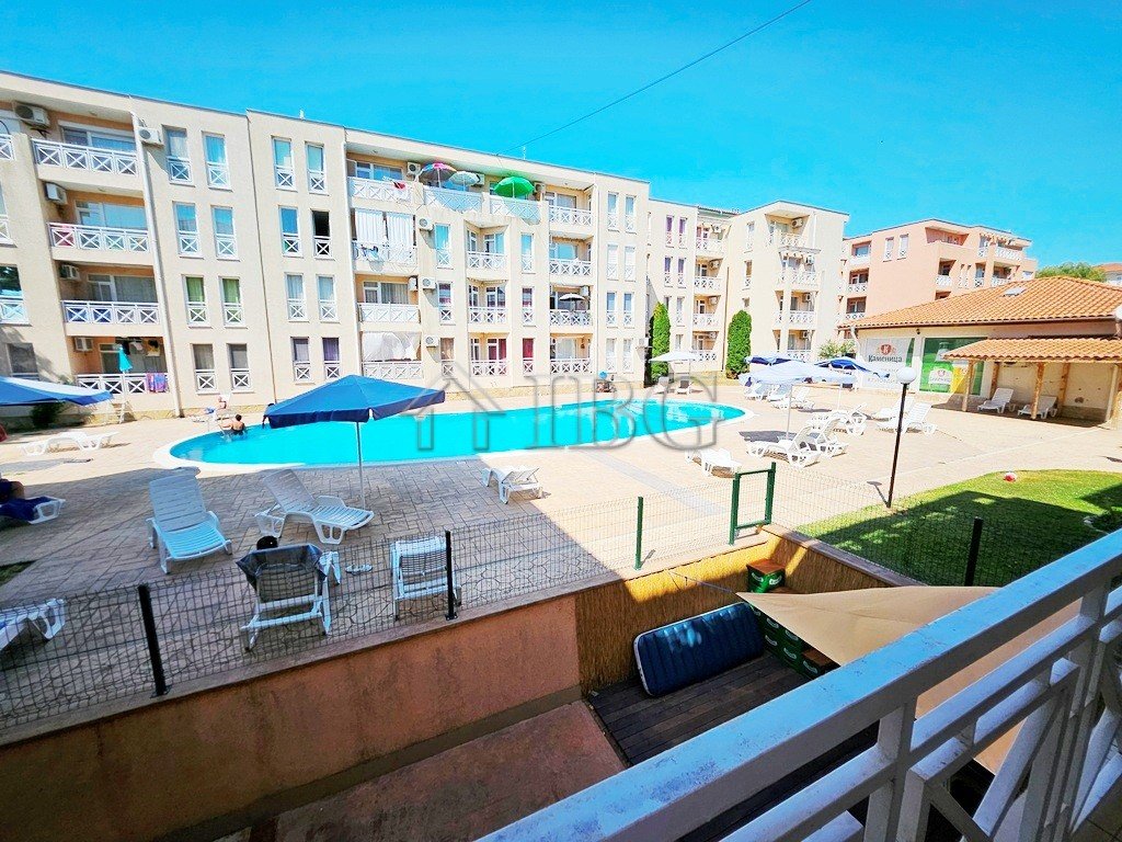 Bright Studio with Balcony & Pool View | Sunny Day 6, Sunny Beach<br><br>IBG Real Estates is pleased to present this lovely furnished studio, locat... 