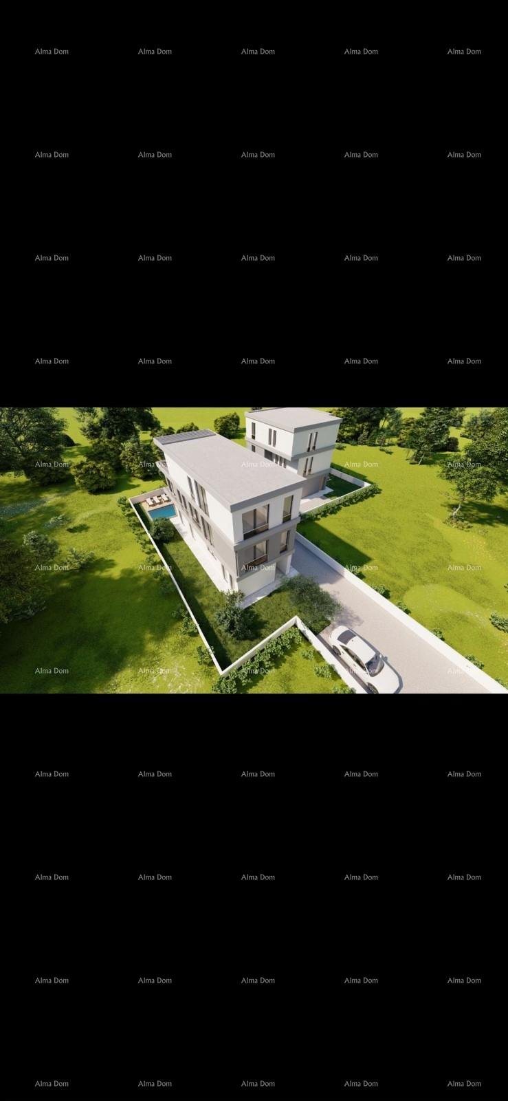 Bauland VERKAUF VON BAUGRUNDSTÜCK MIT GENEHMIGTEM PROJEKT FÜR LUXUSHAUS MIT POOL