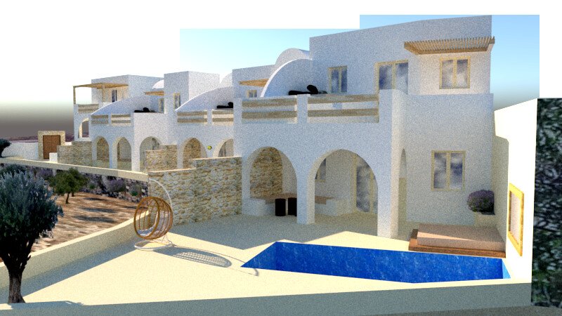 Verkauf Land 892 m² auf Santorini