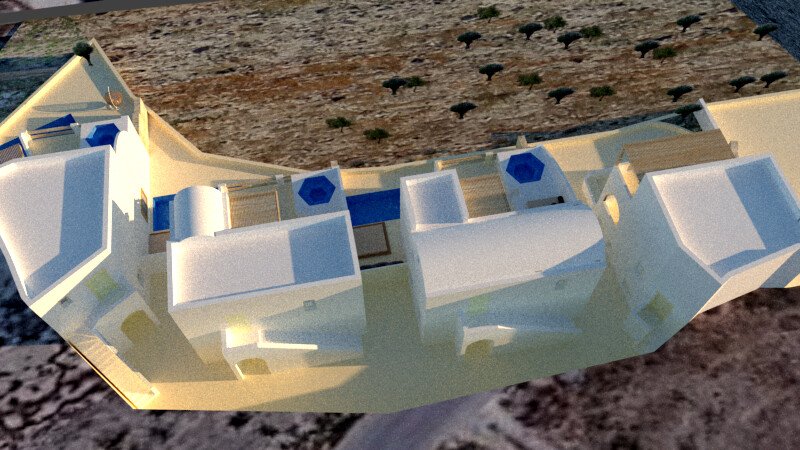 Verkauf Land 892 m² auf Santorini