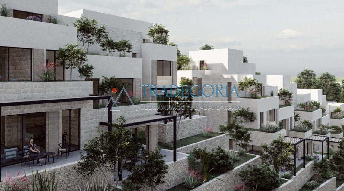<div>A premium boutique complex of four buildings and 16 apartments , designed in the style of tranquil Mediterranean luxury. The architecture combine 