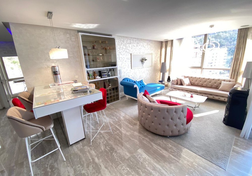 Total area 188 sq.m., including:Living area144 m2 + 44 m2 terraceDistance to the sea 150m.