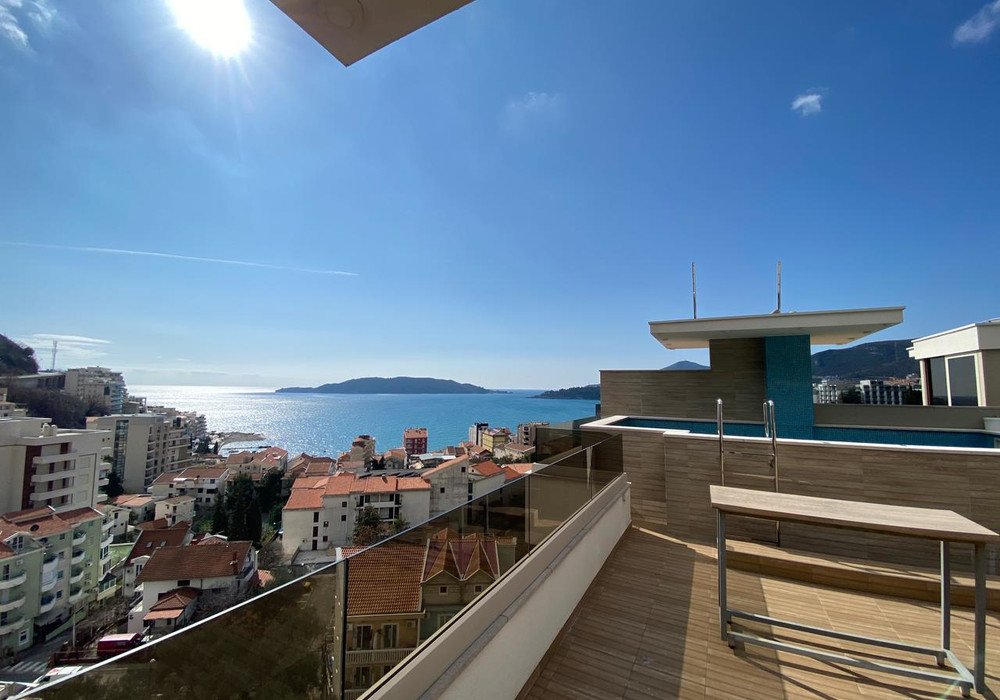 Total area 188 sq.m., including:Living area144 m2 + 44 m2 terraceDistance to the sea 150m.