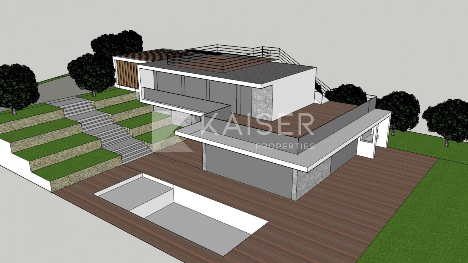 Dieses erstaunliche, moderne und komplett eingezäunte Anwesen befindet sich in einer ruhigen Wohngegend, nur wenige Autominuten vom Stadtzentrum entfe