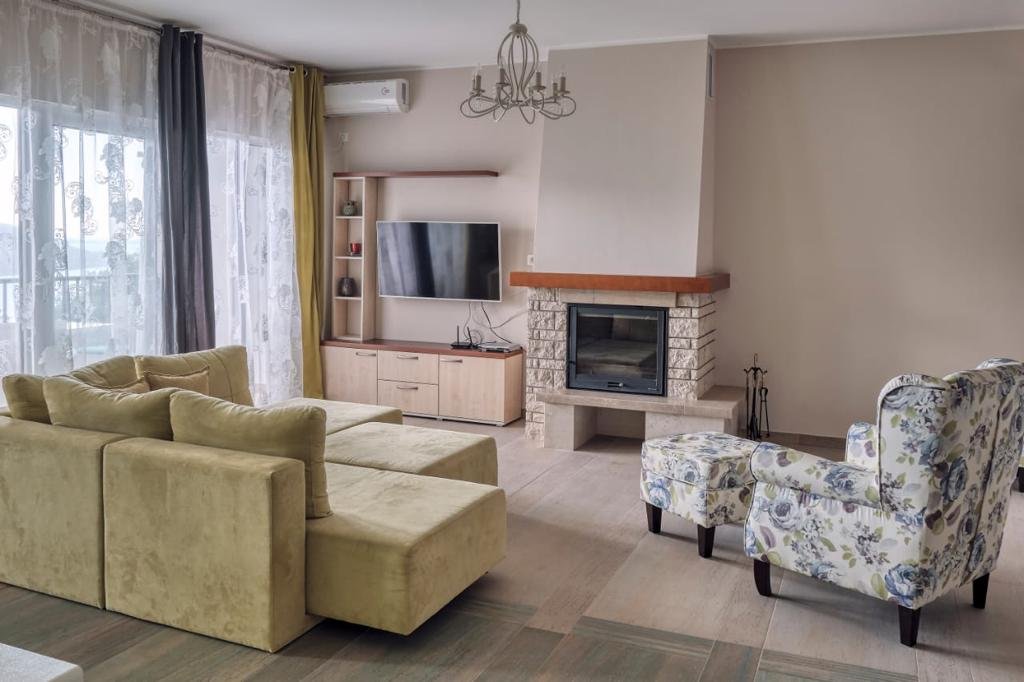 ‍LOCATIONThis two bedroom duplex is located in Herceg Novi, 6km away from the city center. The sea and the beach are 150m away from the apartment. ...