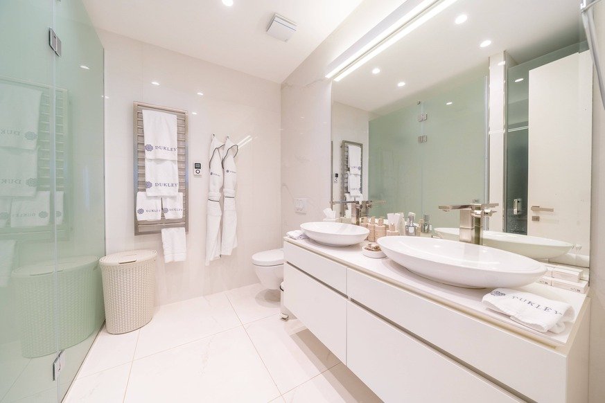  ‍This luxurious hotel apartment is located in Budva. It has a beautiful view of the sea and of the mountain. It is 50m away from the sea and the b...