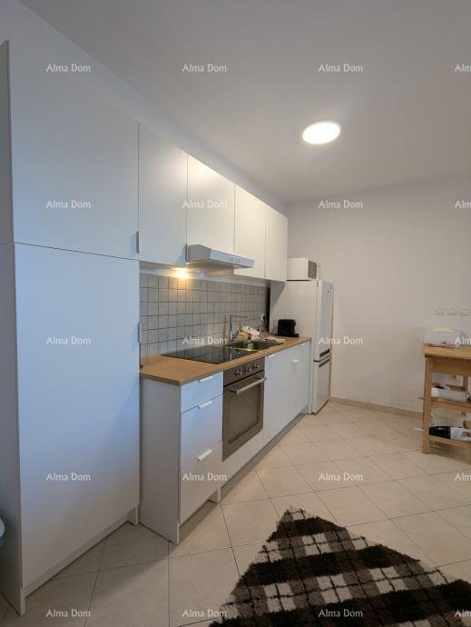 Wohnung LABIN, Apartment mit Meerblick und Garten