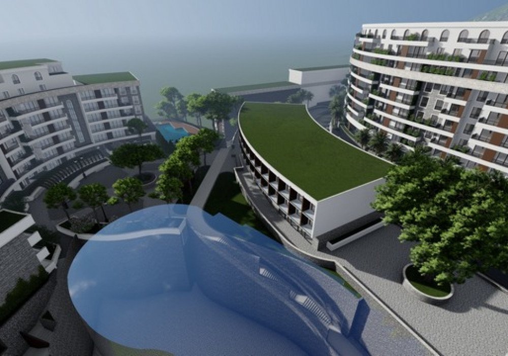 Budva Riviera, Becici district. A new premium residential complex under construction from one of the most reliable Developers in MontenegroThe dist...