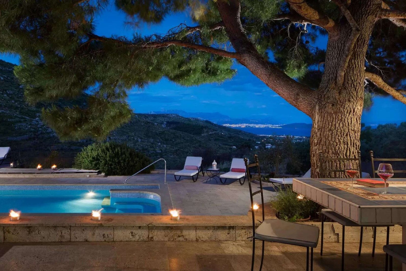 Wunderschöne mediterrane Villa mit Panoramablick