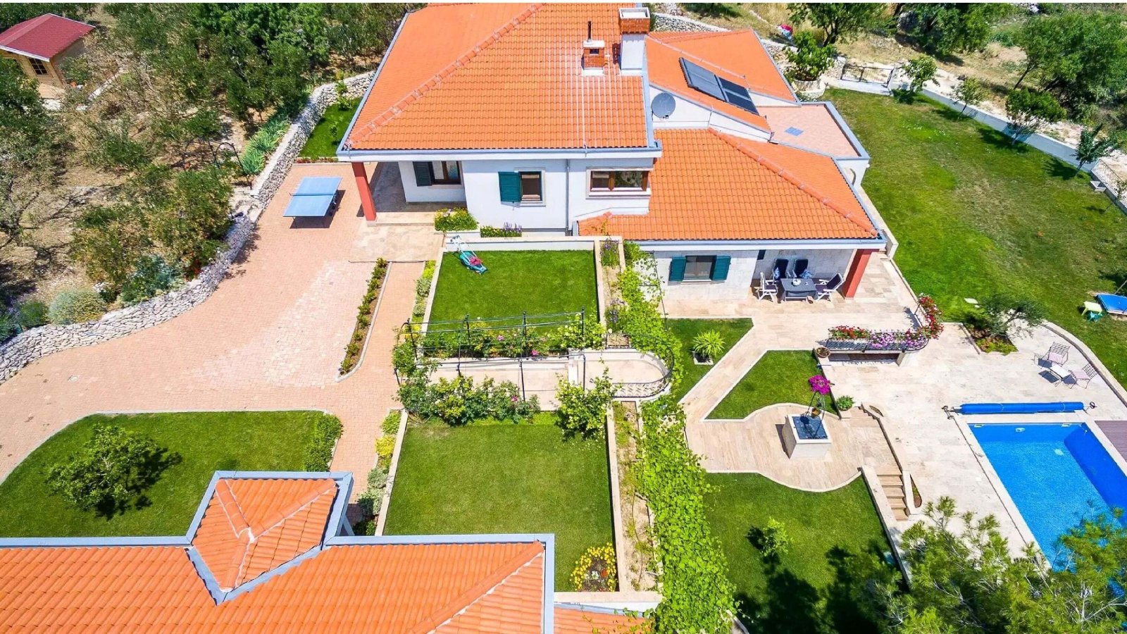 Wunderschöne mediterrane Villa mit Panoramablick