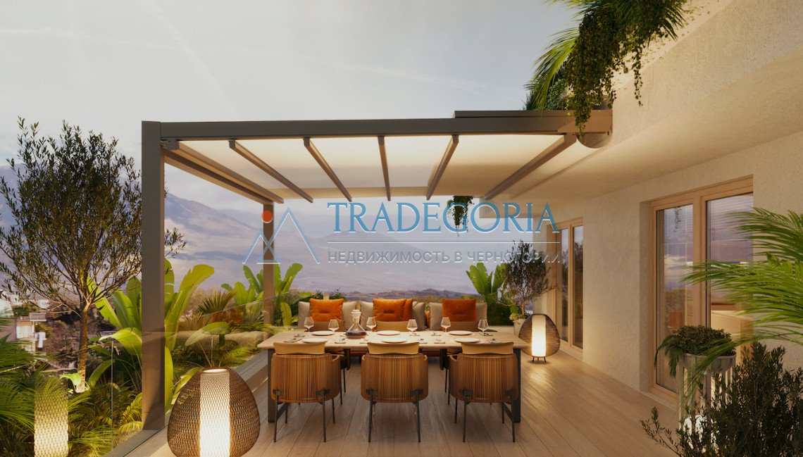 <p>• 1st floor</p><p> • Living area 66.74 m² + 15.14 m² terrace-garden</p><p> • Total area: 81.88 m²</p><h1> Key advantage: a rare layout with a priva