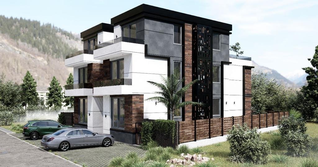 Stan se nalazi u Grblju, Budva. Udaljeno je oko 4km od centra Budve, manje od 2km od plaže Jaz i svega par minuta od tivatskog aerodroma. Ovaj proj...