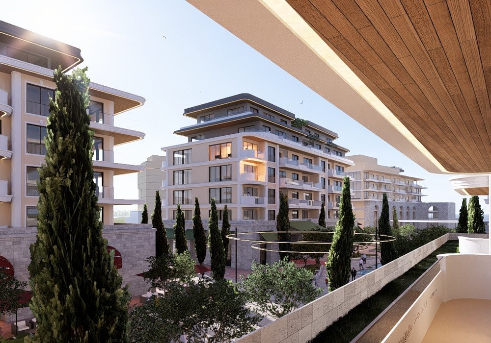 A residential complex with a condo hotel.Start of construction - 01.11.2024Completion of the construction of the first phase - buildings A and D - ...