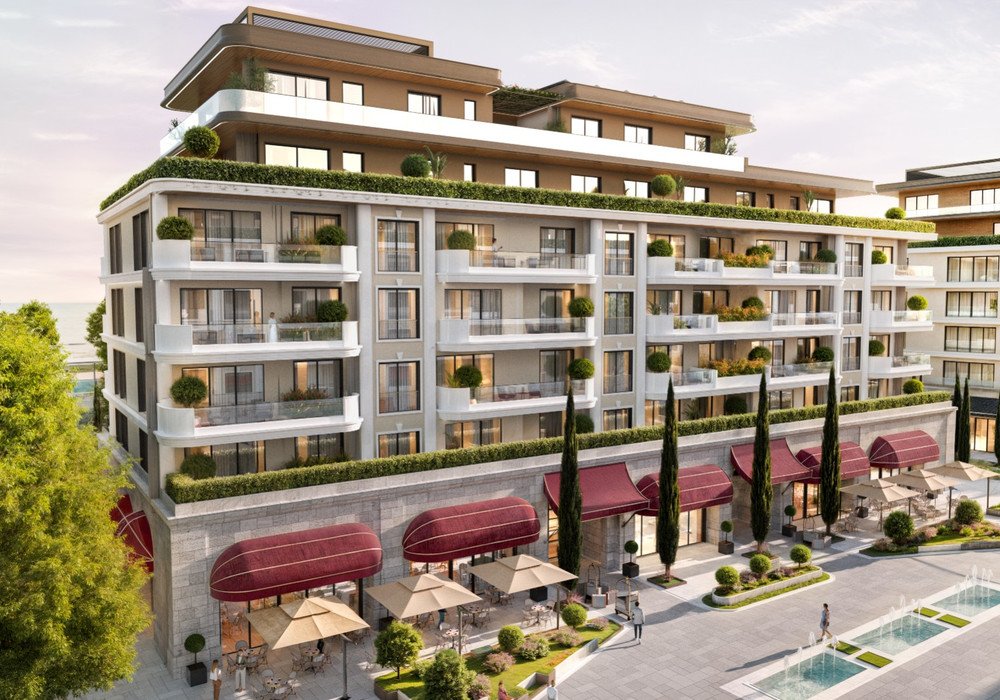 A residential complex with a condo hotel.Start of construction - 01.11.2024Completion of the construction of the first phase - buildings A and D - ...