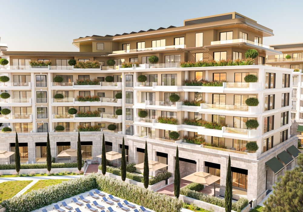 A residential complex with a condo hotel.Start of construction - 01.11.2024Completion of the construction of the first phase - buildings A and D - ...