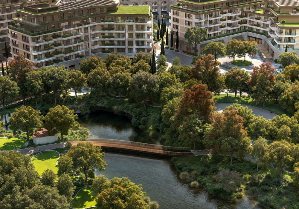 A residential complex with a condo hotel.Start of construction - 01.11.2024Completion of the construction of the first phase - buildings A and D - ...