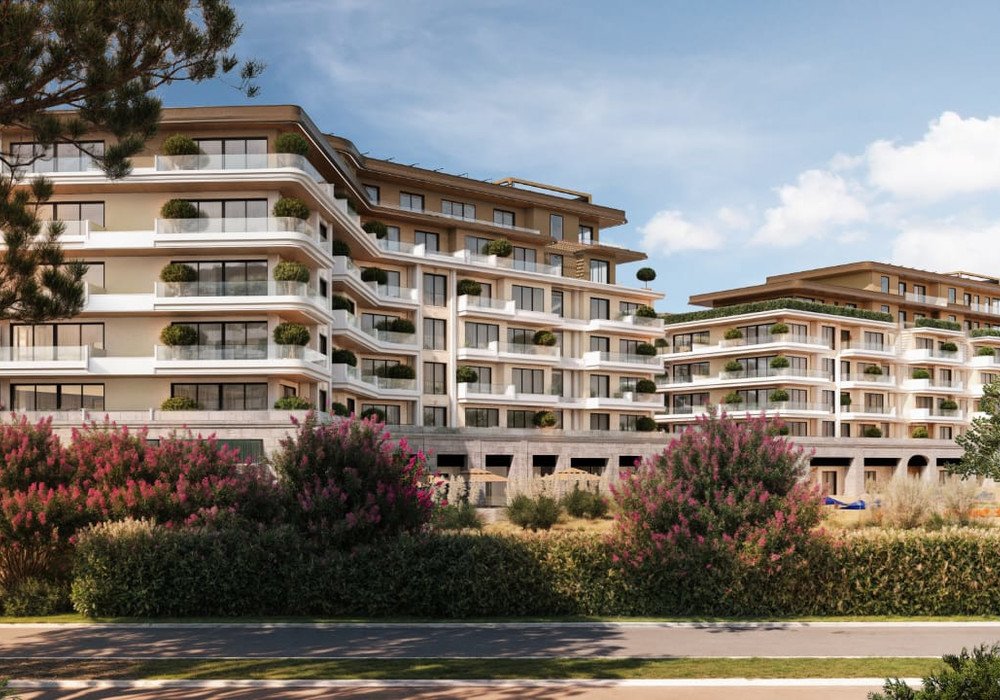 A residential complex with a condo hotel.Start of construction - 01.11.2024Completion of the construction of the first phase - buildings A and D - ...