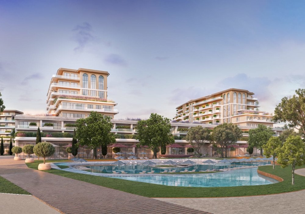 A residential complex with a condo hotel.Start of construction - 01.11.2024Completion of the construction of the first phase - buildings A and D - ...