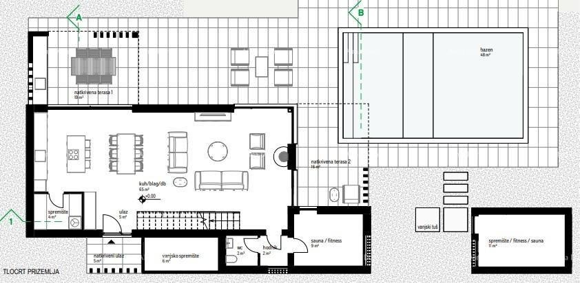 Haus Verkauf von freistehenden Villen mit Pool in einem luxuriösen Wohnprojekt, Labin!
