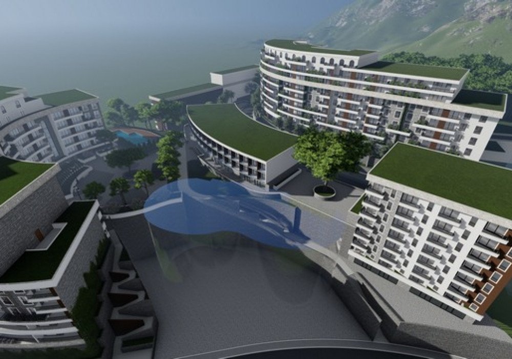 Budva Riviera, Becici district. A new premium residential complex under construction from one of the most reliable Developers in MontenegroThe dist...