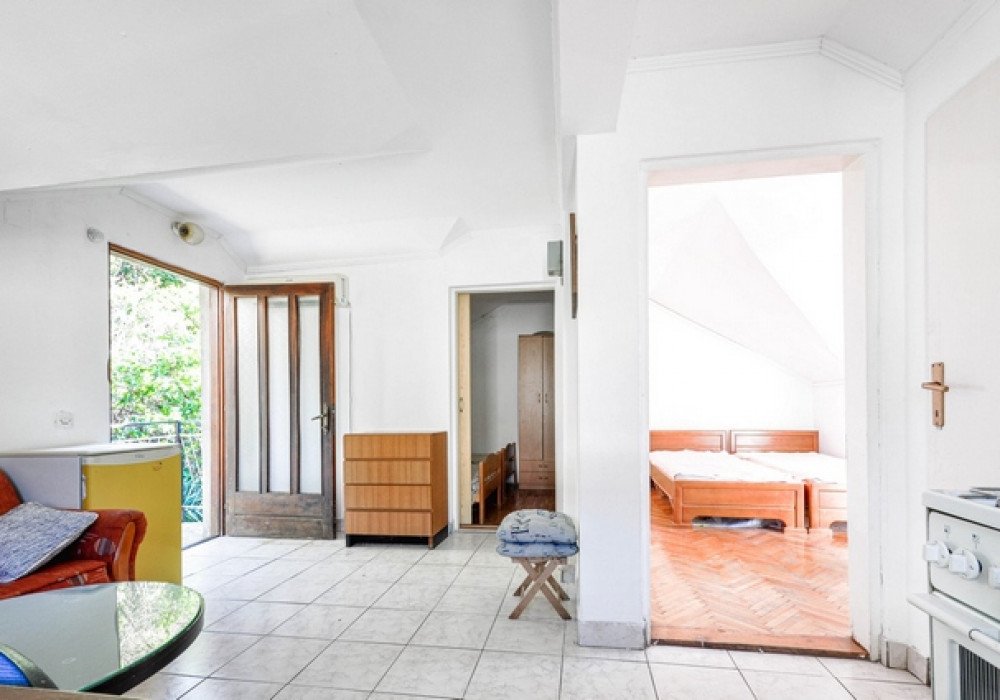 Tivat Riviera, Lepetane district. Three-storey house made of natural stone on the second line from the seaAny payment options are possible, includi...