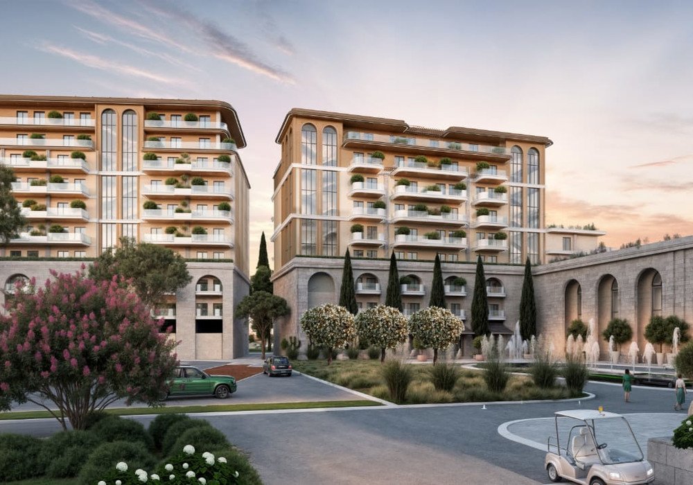 A residential complex with a condo hotel.Start of construction - 01.11.2024Completion of the construction of the first phase - buildings A and D - ...