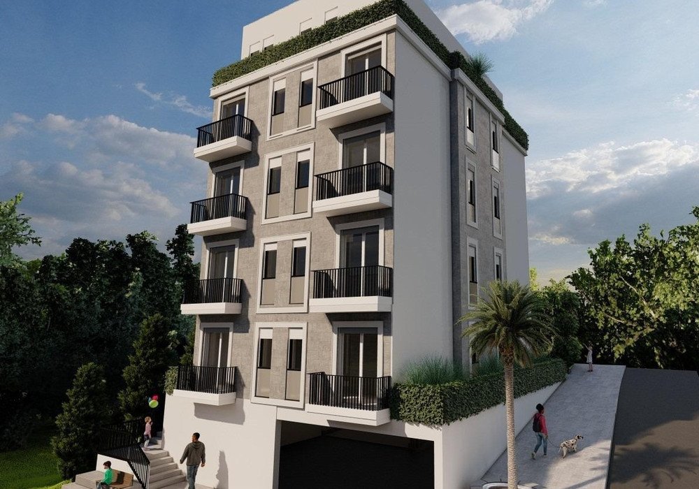 Budva. Apartments in a new buildingThe buyer is exempt from paying the state tax on the turnover of real estate – the sale is carried out "first-ha...